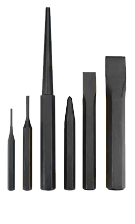 PUNTOS, PUNZONES, CINCELES Y BOTADORES