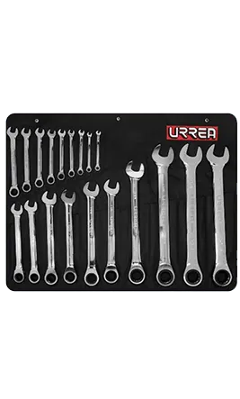 LLAVES COMBINADAS PULIDO ESPEJO DE MATRACA 12 PUNTAS