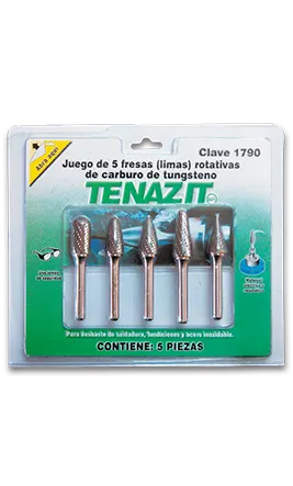 Juego de limas de carburo de tungsteno
